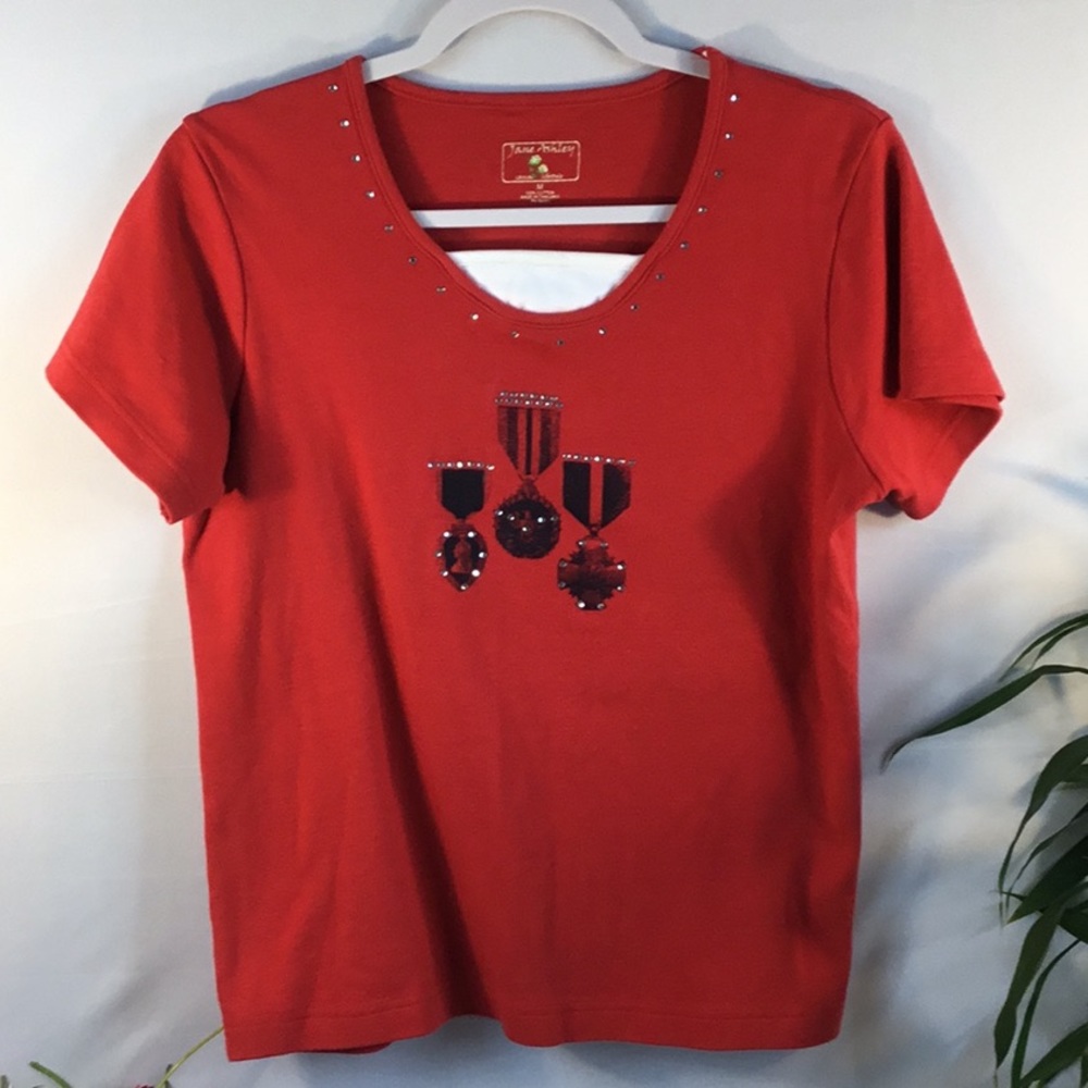 🇺🇸🇺🇸Jane Ashley Pull On Blouse🇺🇸🇺🇸